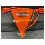 Harley-Davidson Plastic Banner-19 Pennants Long