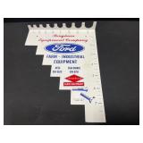 Ford Tractor Company Hardware Measuring Tool