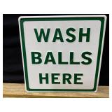 Wash Balls Metal Embossed