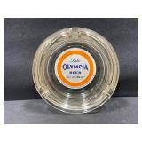 Olympia Beer Glass Advertising Ashtray