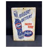 Grapette Soda Metal Sign