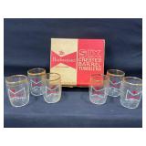 Budweiser Crested Barrel Tumblers with Box