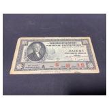 1924 Guest Ticket Democratic National Convention