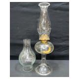 Kerosene Lamp with 2 Chimneys