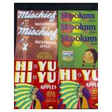 Apple Crate Labels-NOS
