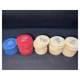 Vintage Poker Chips
