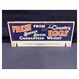 Country Eggs Card Stock Sign