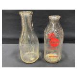 Southern Maid & Bancroft Dairy Bottles