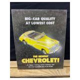 Chevrolet Metal Sign