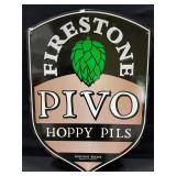 Firestone Walker Brewing Metal Embossed Sign