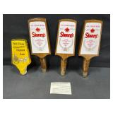 Stoneyï¿½s Beer & Old Shay Ale Tap Handles-NOS