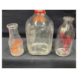 Wern Farms, Illinois Valley  Sunrise Dairy Bottles