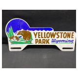 Yellowstone Park Metal Sign