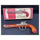 Hubley Flintlock Cap Pistol with Box