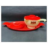 Minneapolis-Moline Creamer and Sugar Set