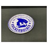 Knickerbockerï¿½s Beer Metal Coaster