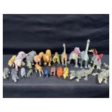 Plastic Safari Animals & Dinosaurs