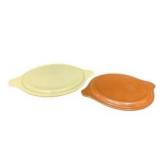 Pyrex Lids Speckled and Brown
