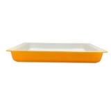 Pyrex Orange Casserole Dish