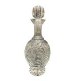 Waterford Lead Crystal Seahorse Wine Decanter