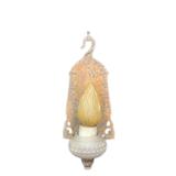Burden Hammered Copper Gothic Revival Wall Sconce