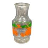 Anchor Hocking MCM Orange Juice Glass Pitcher