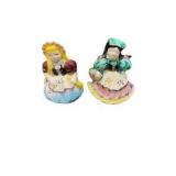 Ceramic Swiss & Italian Doll Salt & Pepper Shaker