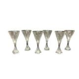 Lenox Oasis Pattern Wine Goblets