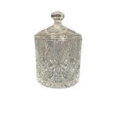 Royal Limited Crystal Biscuit Barrel