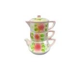 Salt & Pepper Shaker With Sugar Bowl