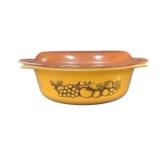 Pyrex Old Orchard Casserole Dish with Lid