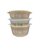 Pyrex Sandalwood Casserole Dish Set of 3