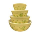 Pyrex Shenandoah Nesting Mixing Bowl Set of 4
