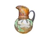Fenton Carnival Glass Cannonball Pitcher