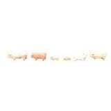 Ceramic Pig Figurines