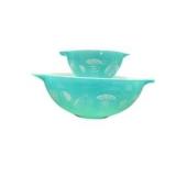Pyrex Hot Air Balloon Nesting Bowls Set of 2