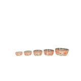 Pink & Red Hearts Nesting Bowl Set of 5
