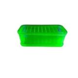 Uranium Glass Refrigerator Dish