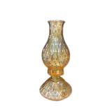 Marigold Glass Oil Lamp Jeannette Glass Co.