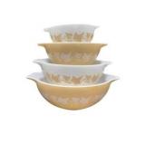Pyrex Sandlewood Nesting Mixing Bowl