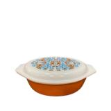Pyrex Navajo/Aztec Casserole Dish with Lid