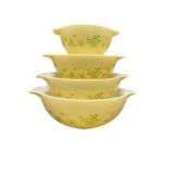 Pyrex Shenandoah Nesting Mixing Bowls Set of 4