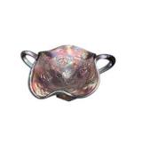 Fenton Carnival Glass Ruffled Bon Bon Dish