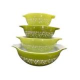 Pyrex Spring Blossom/Crazy Daisy Mixing Bowl Set