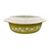 Pyrex Spring Blossom/Crazy Daisy Casserole Dish