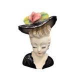 Royal Seal Head Vase Japan