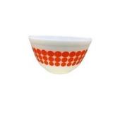 Pyrex Orange Dot Mixing Bowl