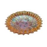 Fenton Thistle Ribbon Edge Bowl