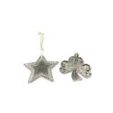 Waterford Crystal Shamrock & Star Ornament