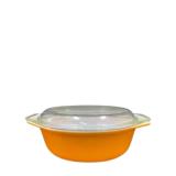 Pyrex Orange Casserole Dish w/Lid